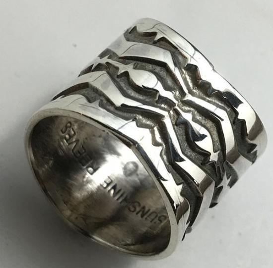 Navajo Sunshine Reeves Thunderbird Ring - 練馬のインディアン