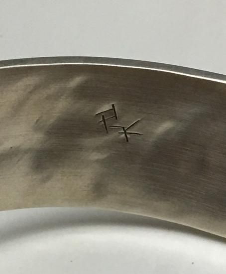 アクセサリー Vintage Hopi bracelet Raymond Kyasyousie Hopi Raymond Kyasyousie sterling silver cuff bracelet