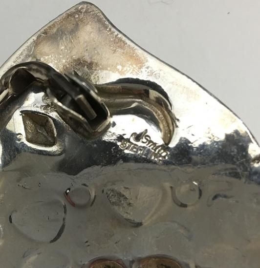 Navajo Julia Smith Silver Belt Buckle - 練馬のインディアン