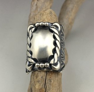 Navajo Delbert Gordon Silver Ring