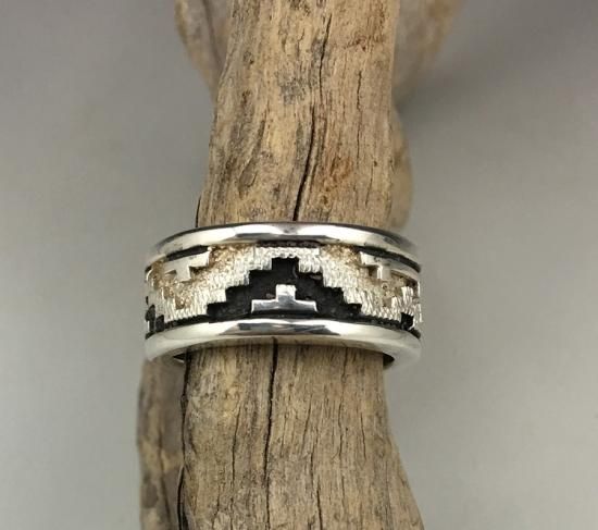 Navajo Dan Jackson Silver Ring - 練馬のインディアンジュエリー 