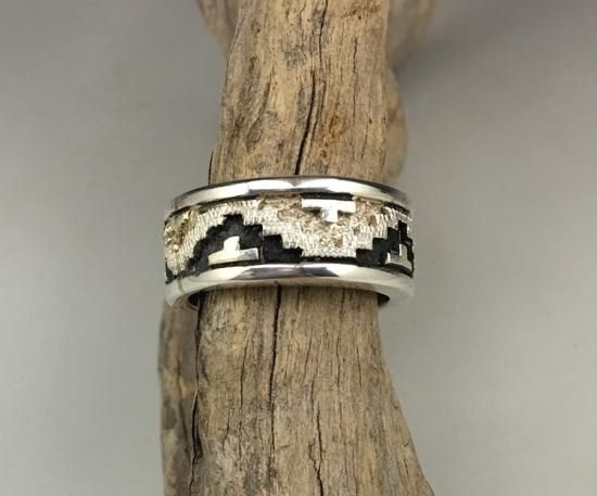 Navajo Dan Jackson Silver Ring - 練馬のインディアンジュエリー 