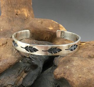 Hopi Weaver Selina Overlay Cuff Bracelet
