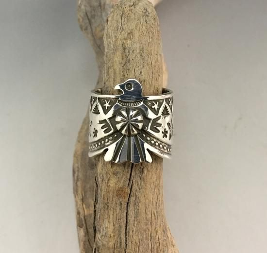 ダレルキャドマン　サンダーバード リング　インディアンジュエリー INDIAN JEWELRY インディアンジュエリー Darrell cadman ダレル