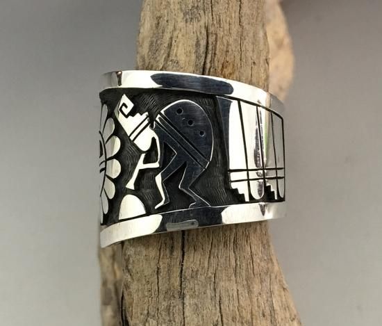 HOPI Berra Tawahongva オーバーレイ リング　21号 HOPI Berra Tawahongva オーバーレイ リング 21号 - メルカリ