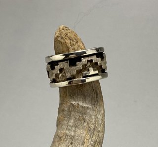 Navajo Dan Jackson Rug Design Ring