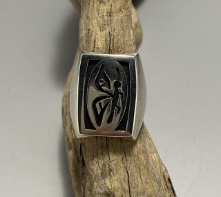 Hopi Weaver Selina Overlay Ring