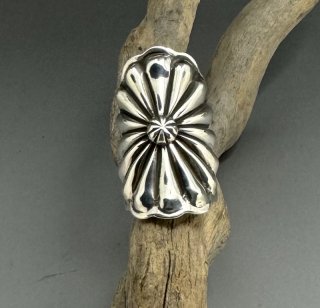 Navajo Darrell Cadman Repousse Ring