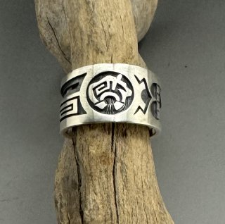 Hopi Lucion Koinva Overlay Ring