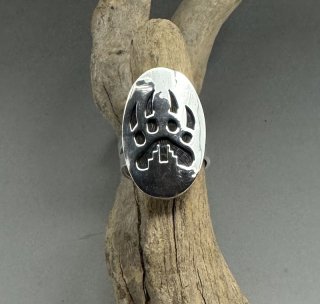 Hopi Soonwisa Soohafyah Overlay Ring