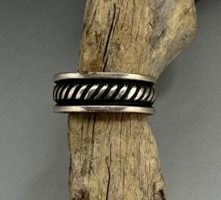 Navajo Chester Benally Inlay Ring - 練馬のインディアンジュエリー