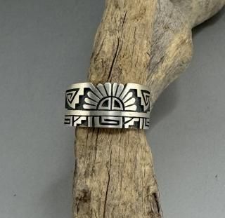 Hopi Lucion Koinva Overlay Ring