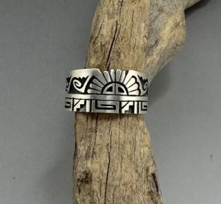 Hopi Lucion Koinva Overlay Ring