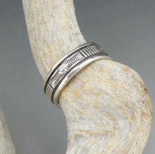Navajo Bruce Morgan Silver Ring