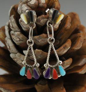 Zuni Multi Color Earrings