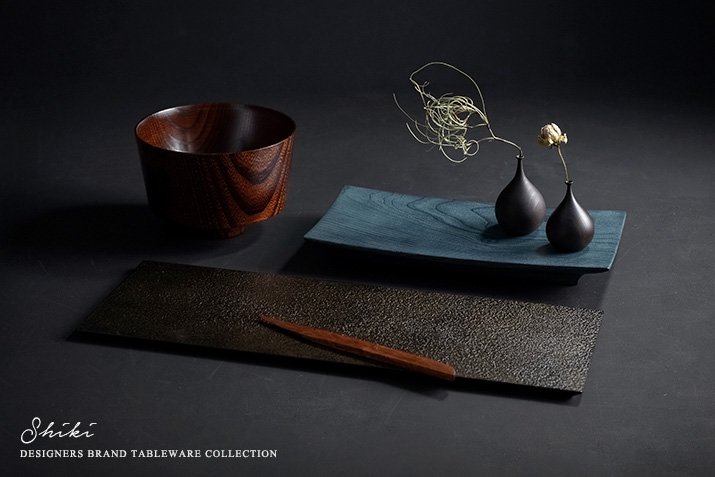 Shikiの漆と木の器