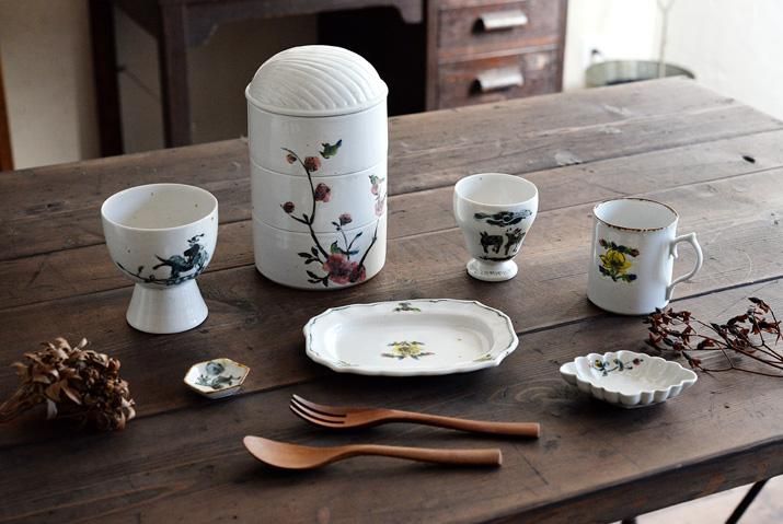 松本郁美｜灰釉 高足杯（唐人）｜作家のうつわ通販｜和食器セレクト