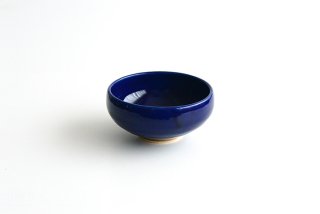 高橋燎（つちこねる製陶所）｜瑠璃釉 ふんわり鉢