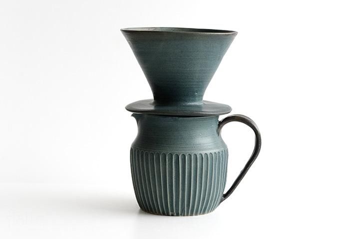 石渡磨美さんのコーヒードリッパーとピッチャーのセット 新品・未使用】♡ 石渡磨美さん コーヒードリッパー&ピッチャー