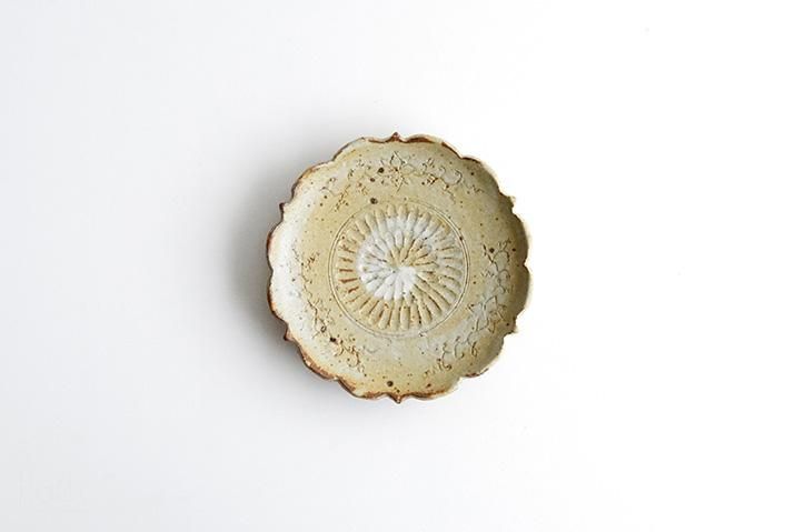 吉村和美線刻大皿