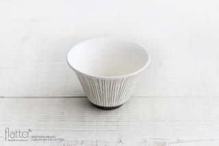 【Daisy】奥田章　十草　リムボウル　モーニングプレート　4客　おまとめ TSUBO-BUN（つぼぶん）/奥田章】黒十草モーニングプレート 24