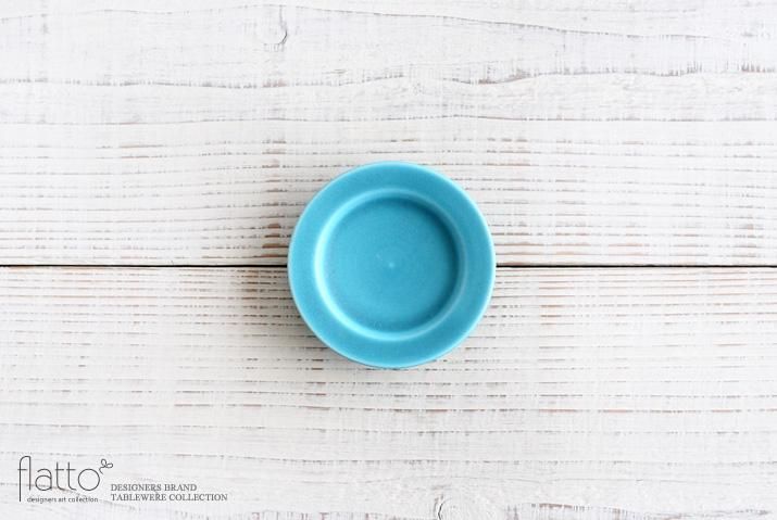 東一仁　プレート３枚 東一仁｜ターコイズ リムプレート3寸｜作家のうつわ通販｜和食器