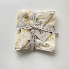 Baby Hooded Towel Mimosa