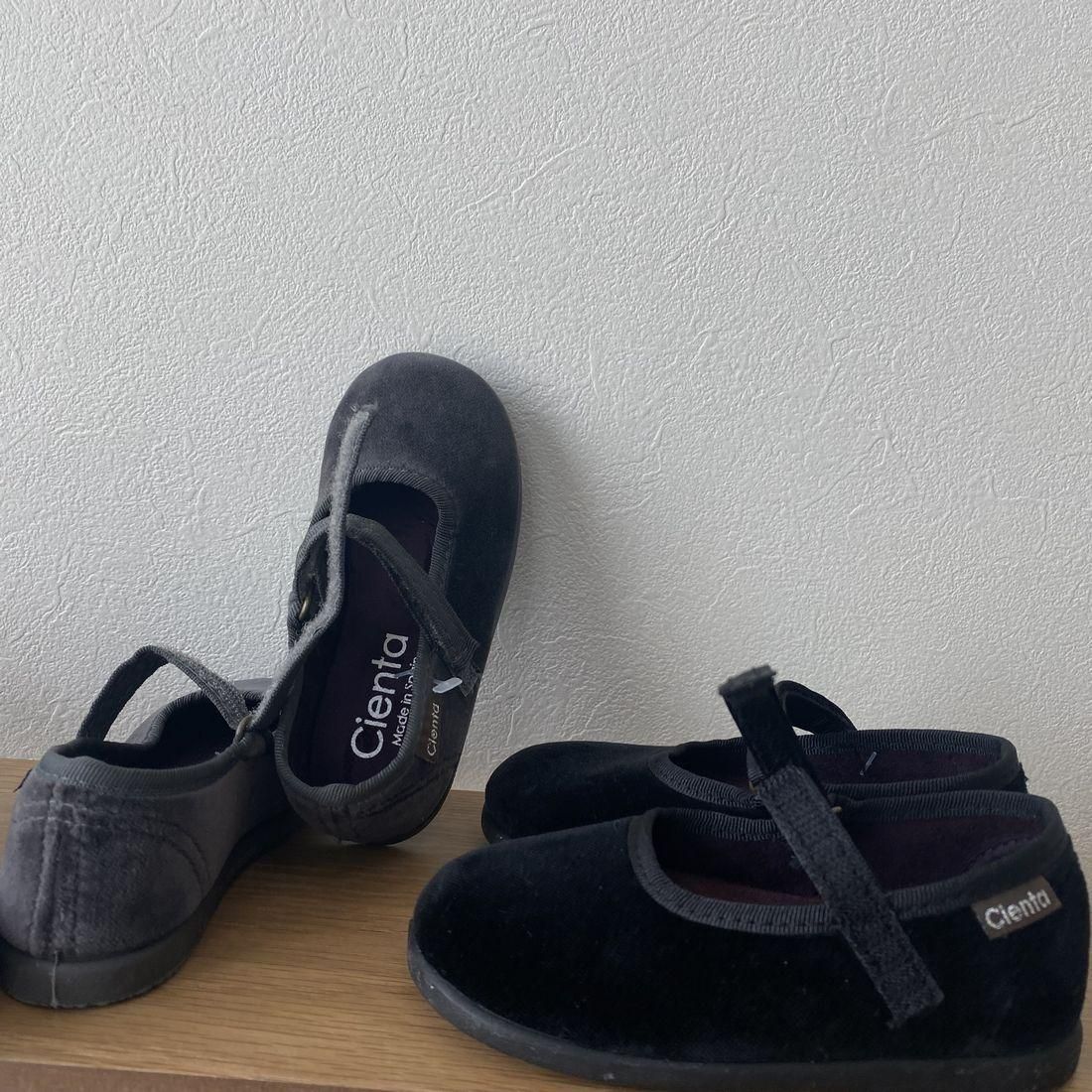 ref400-Velcro strap shoes Cienta/マジックテープ折り返し