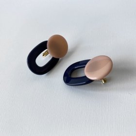ref82pink  navy   earrings
