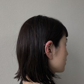 STAR/no,2 ear-cuff