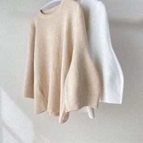OTONA/ sodepuff knit TOPS 3col