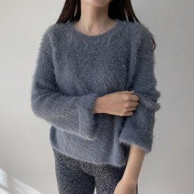 OTONA/ tops GRAY knit //yp