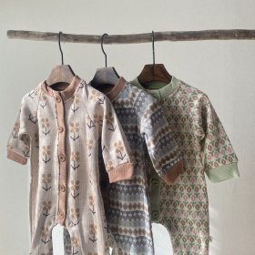 3pattern all-in one rompers 
