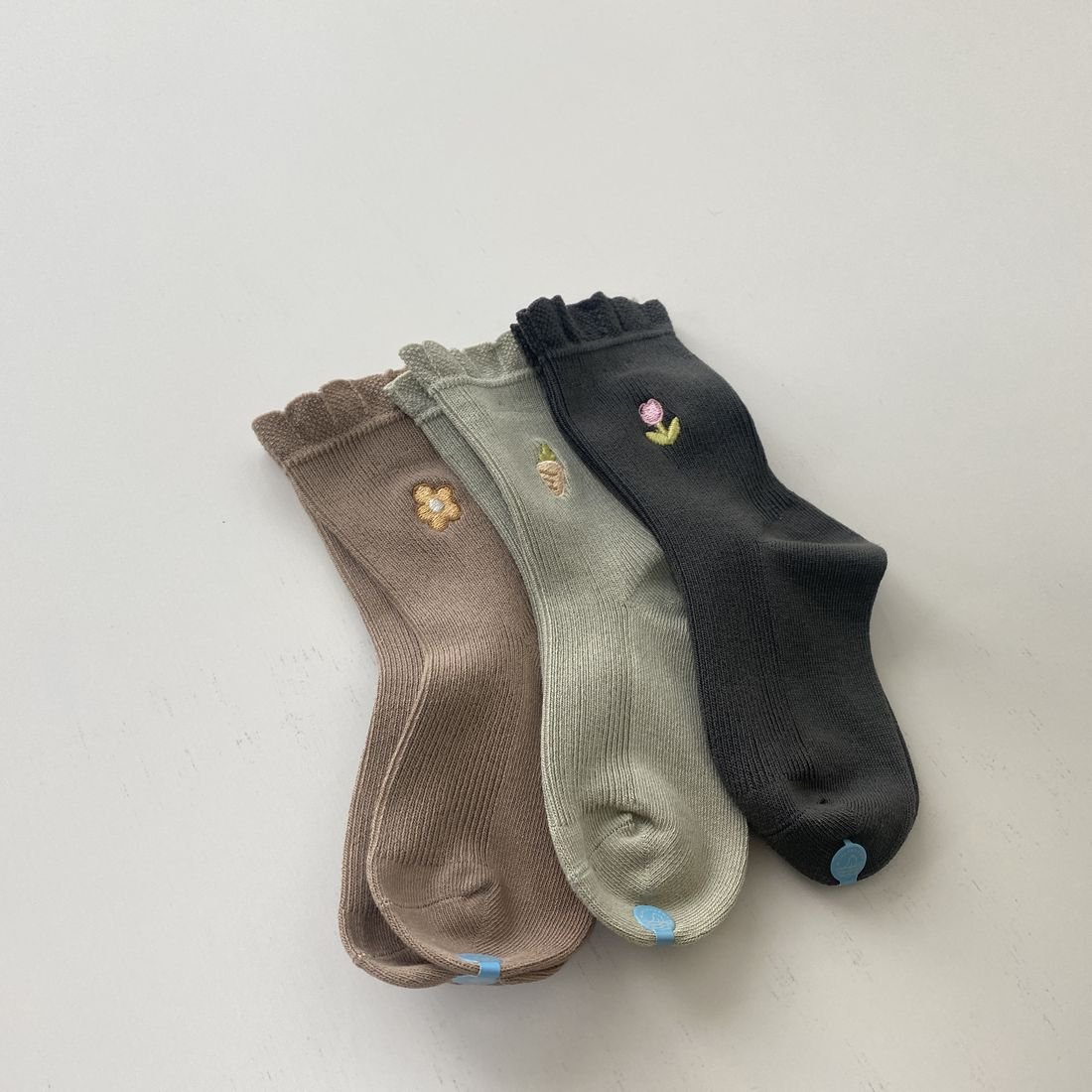 CARROT/ohana socks 3P
