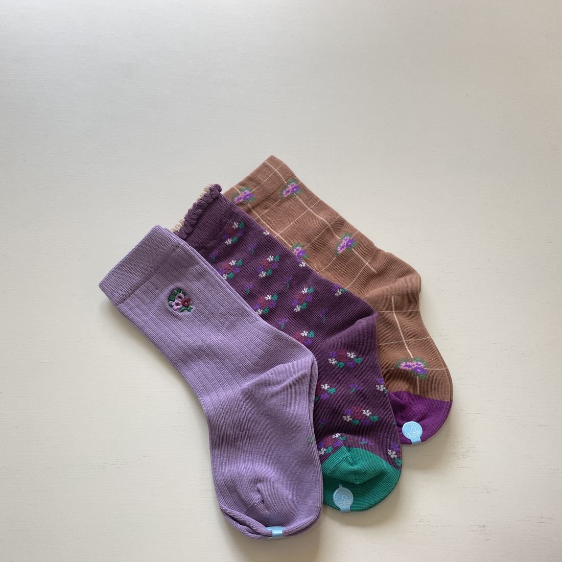 Purple set socks