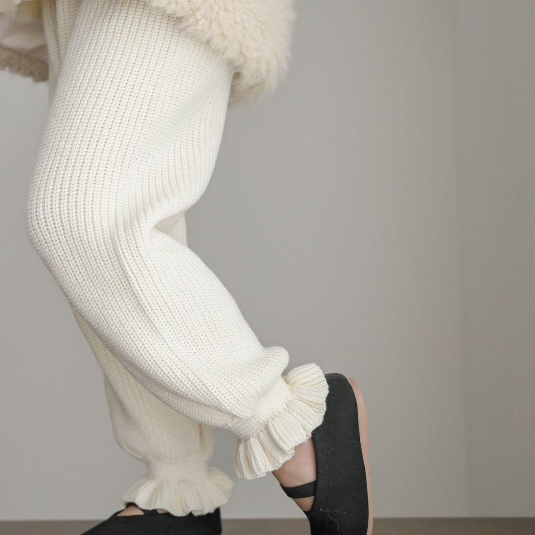 Knit Pants/ Ivory