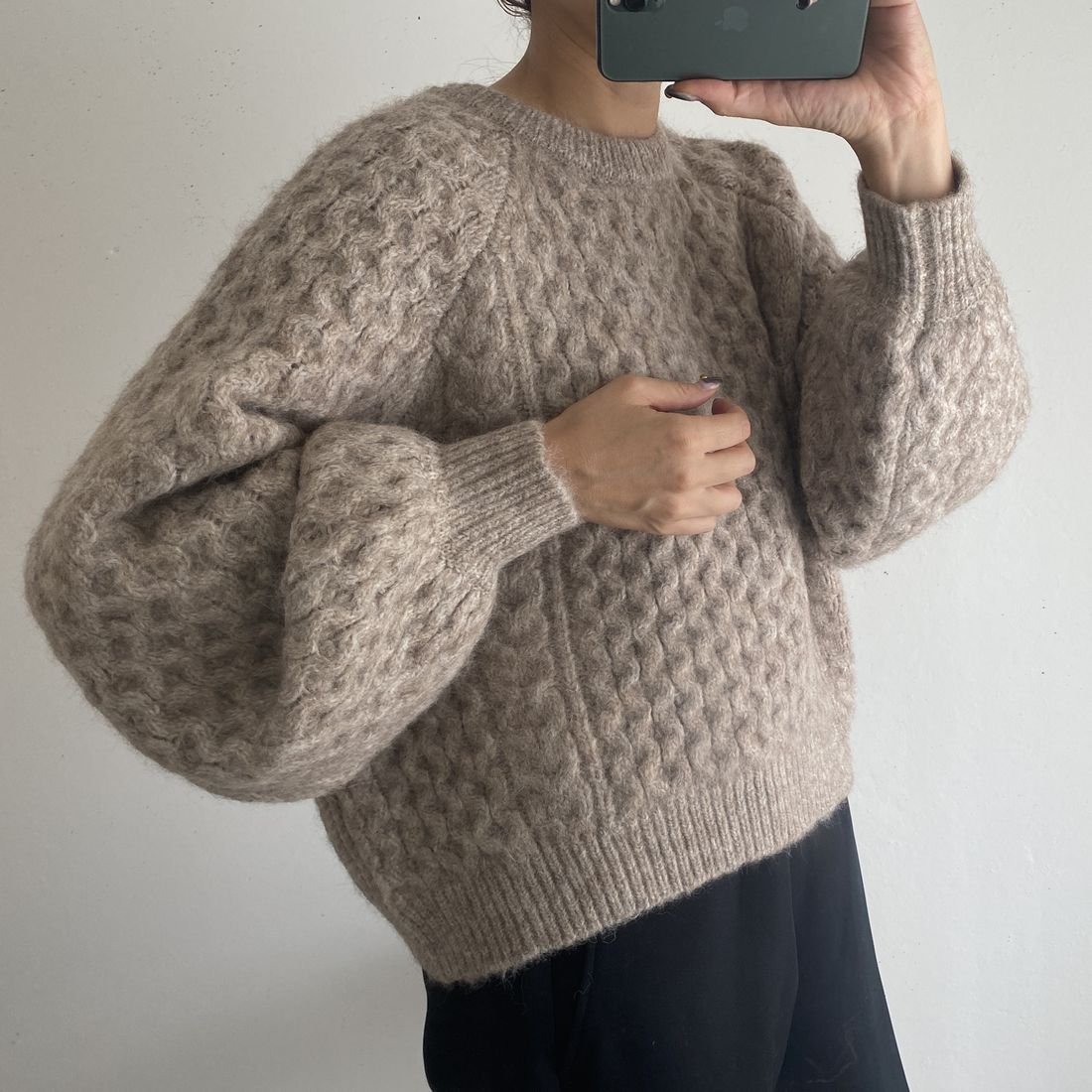 OTONA/ HoneyComb Sweater