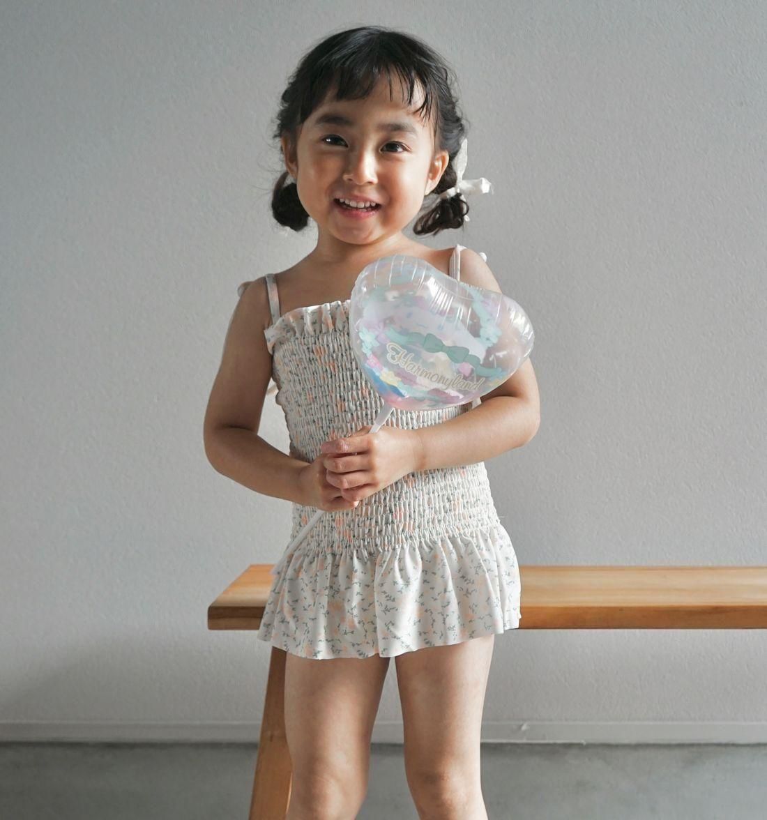 White shirring swim+bonnnet 5-4