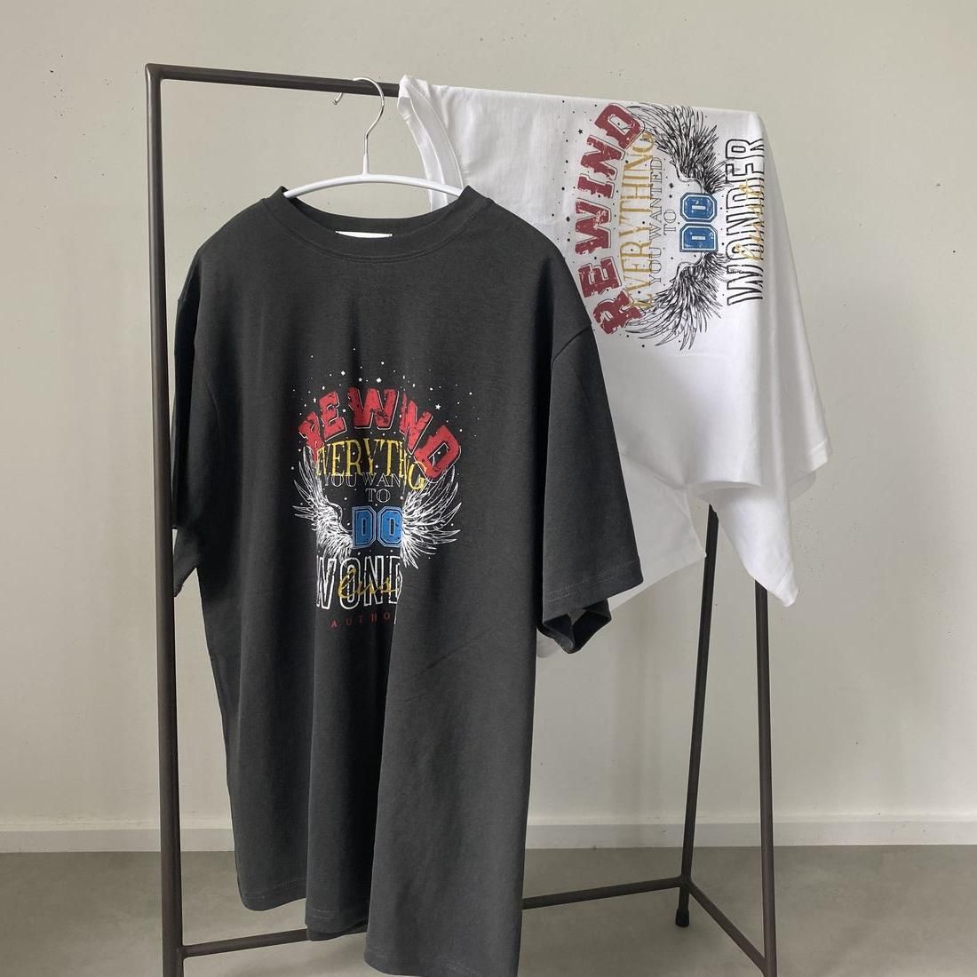 OTONA/ REWIND T-shirt 5-5