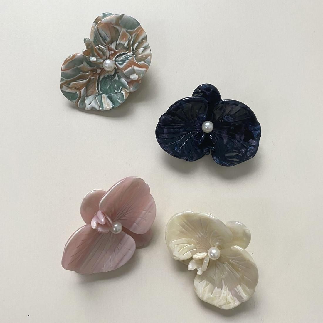 Orchid acrylicClip 6-1