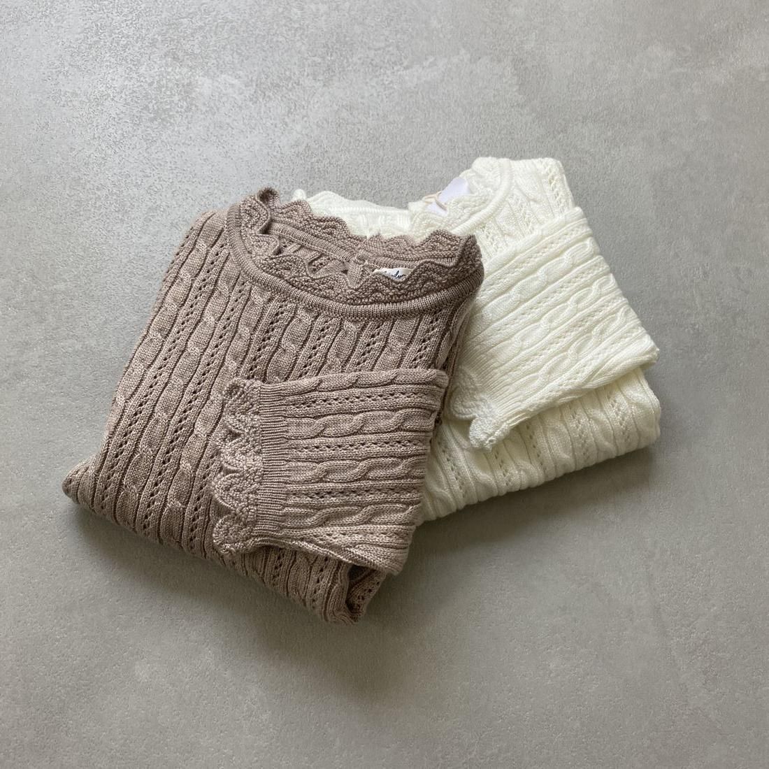 Cableknit TOPS9-3