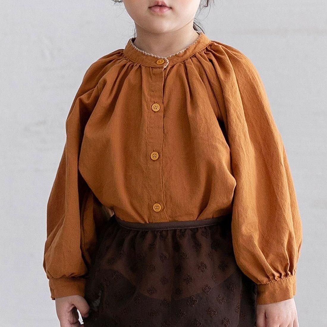 TOPS/ Caramel Blouse 10-1
