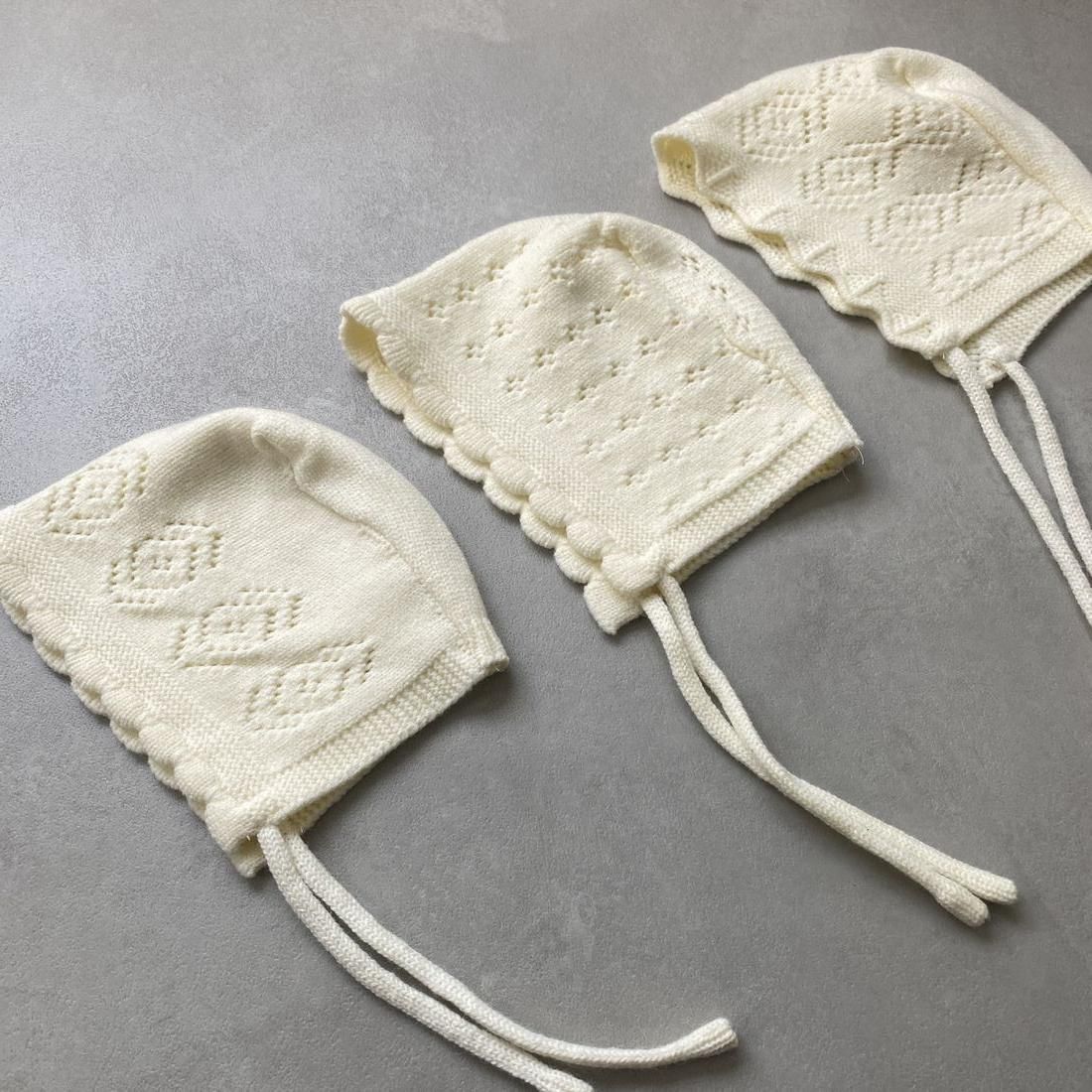 3type Ivoryknit Bonnet 9-3