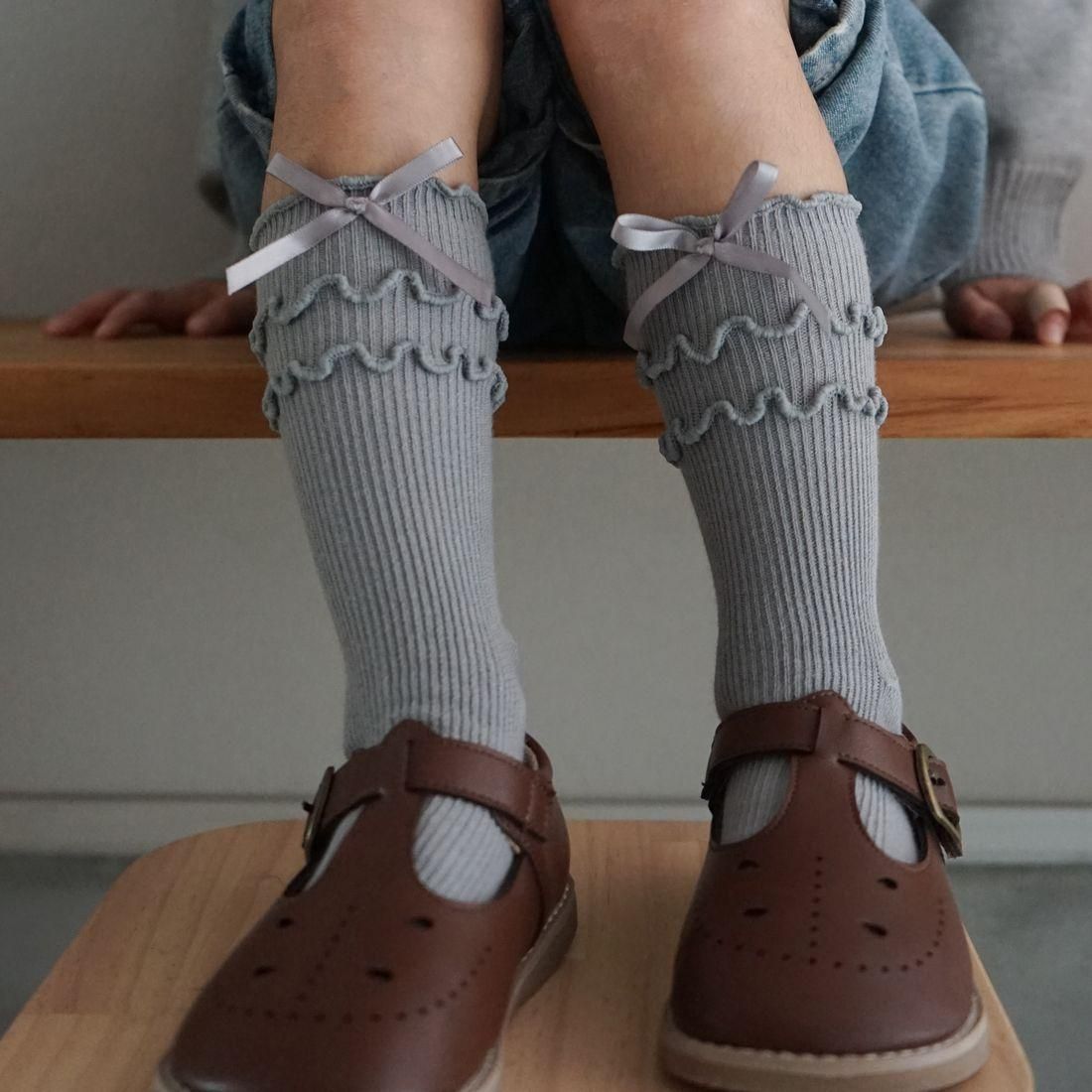 Wfrill ribbon socks 10-1