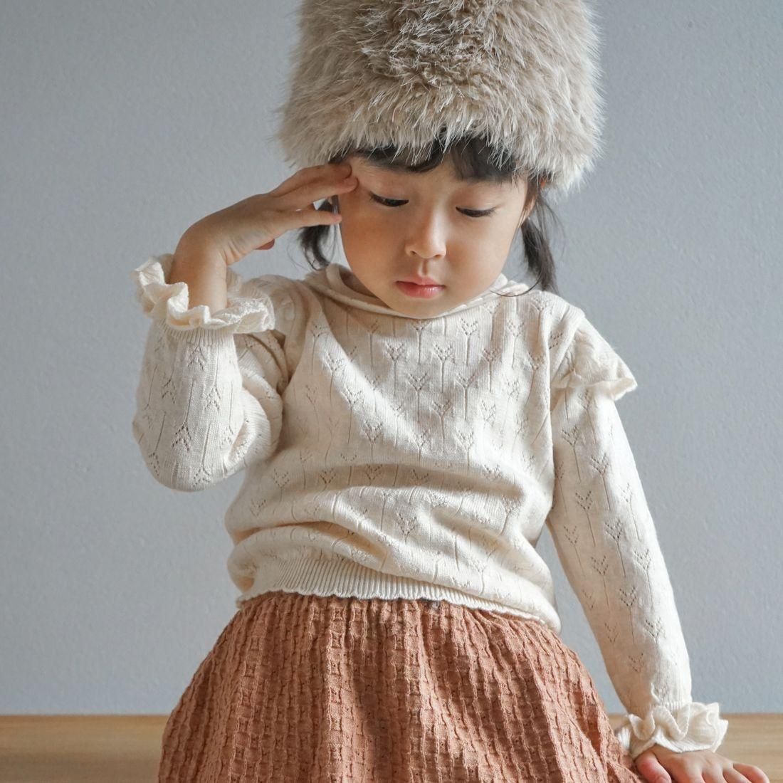 sukashi leaf Knit 10-3