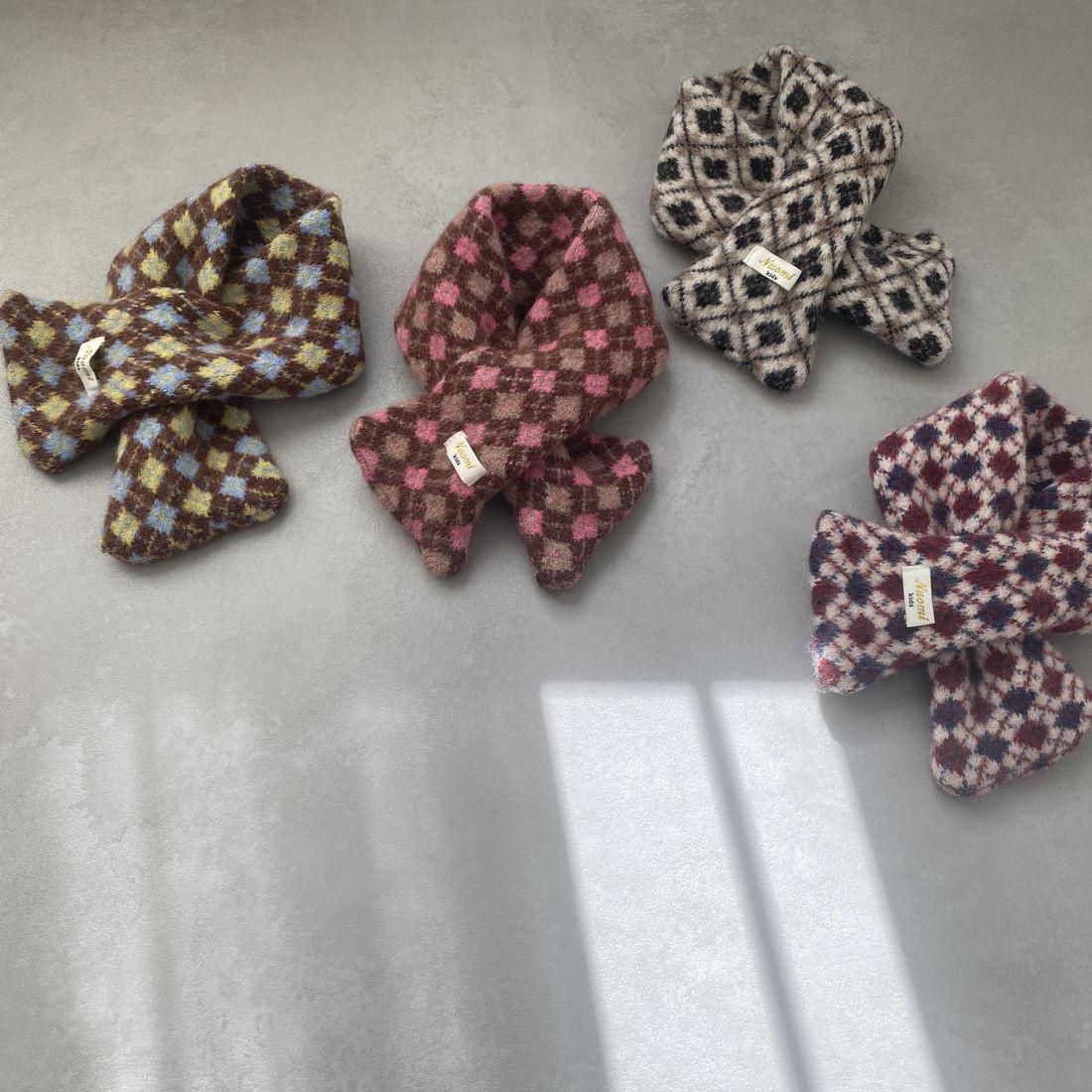 argyle check miniMuffler 11-2