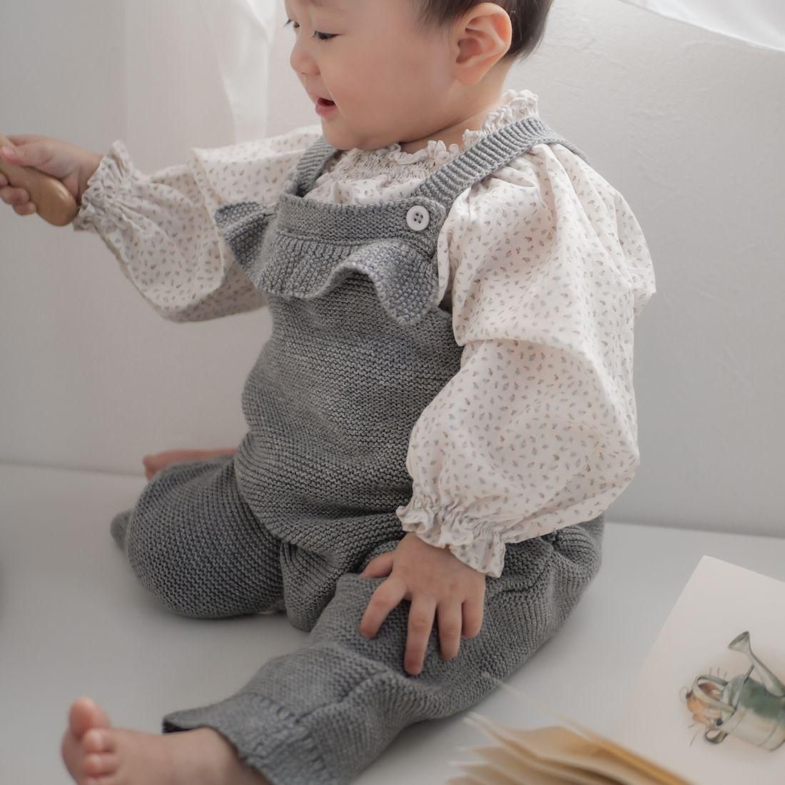 salopet Gray KnitBotan 11-3