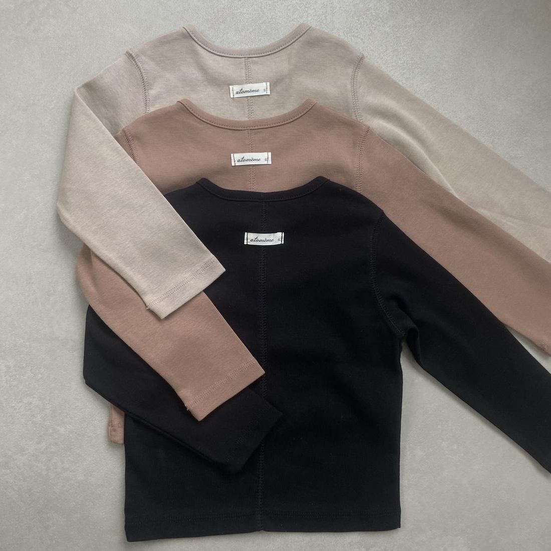 stretch Cotton long-T atomeme 11-4