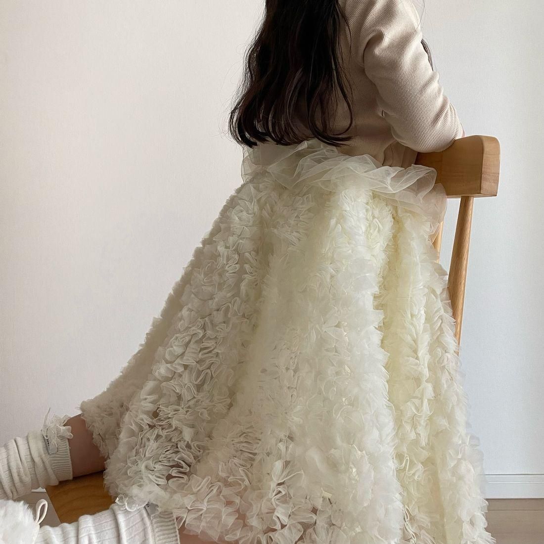 dress/ middle Tulle skirt  12-1