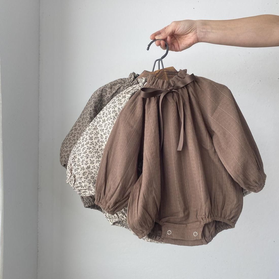 ROMPERS with ribbon  3col��12-3